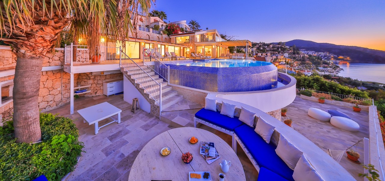 Villa Canim Kalkan Outdoor Seating 6