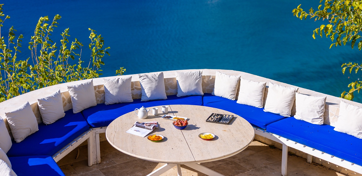Villa Canim Kalkan Outdoor Seating 7