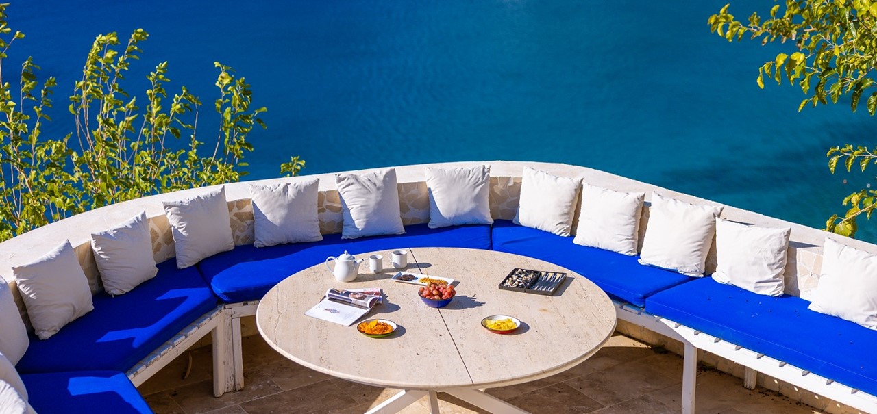 Villa Canim Kalkan Outdoor Seating 7