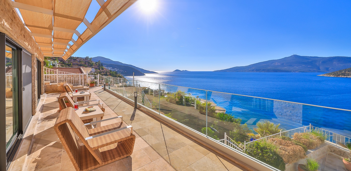 Villa Canim Kalkan Outdoor Seating 10