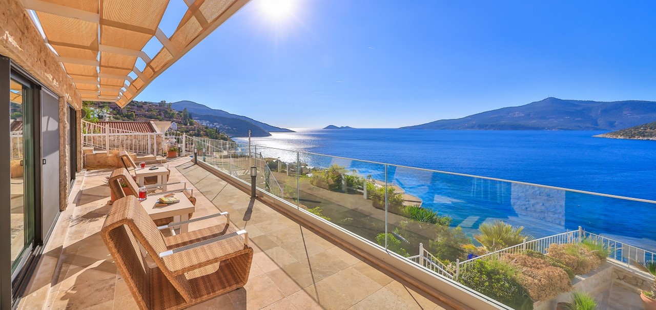 Villa Canim Kalkan Outdoor Seating 10
