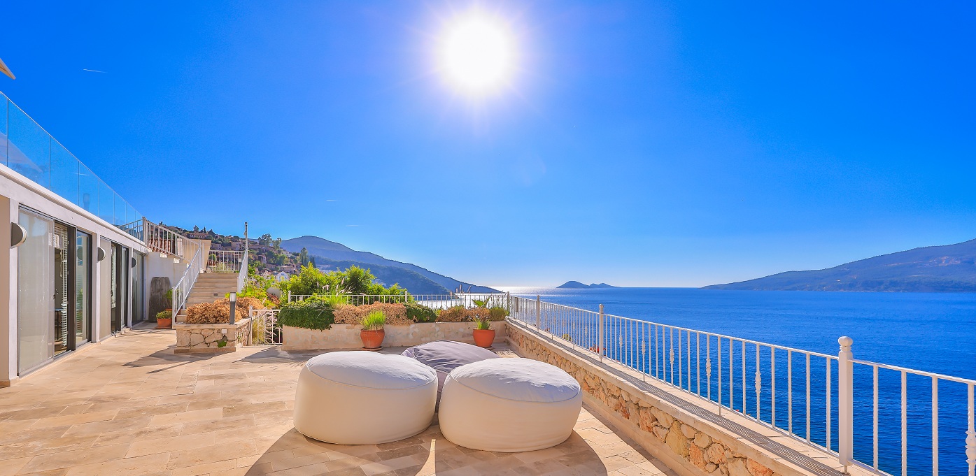 Villa Canim Kalkan Outdoor Seating 11