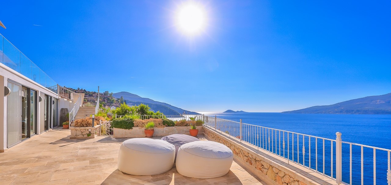 Villa Canim Kalkan Outdoor Seating 11