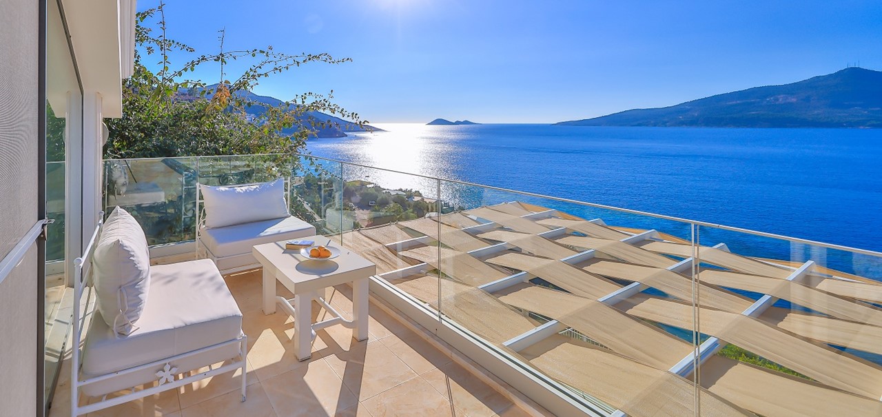 Villa Canim Kalkan Outdoor Seating 12