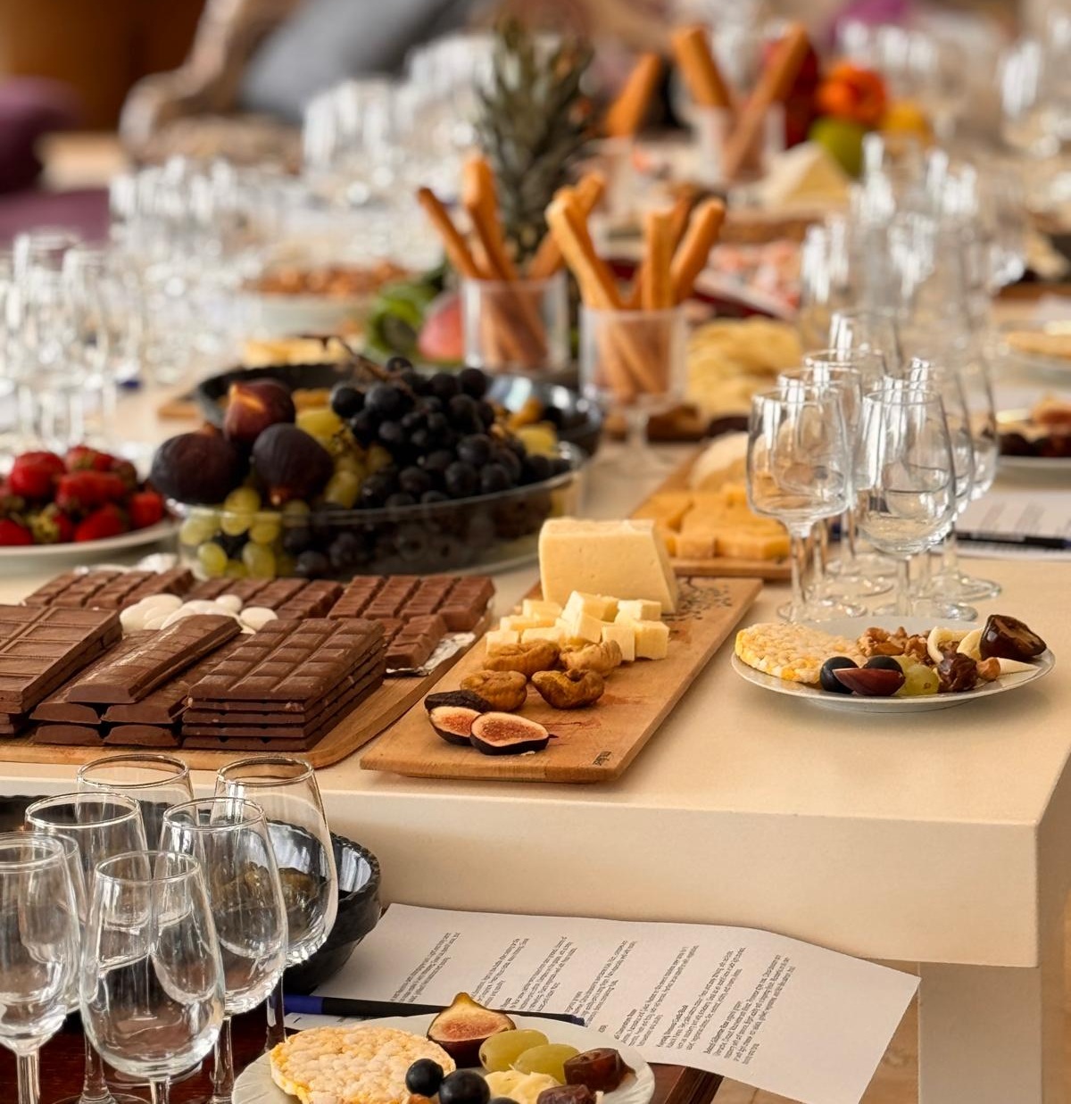 Wine tasting experience