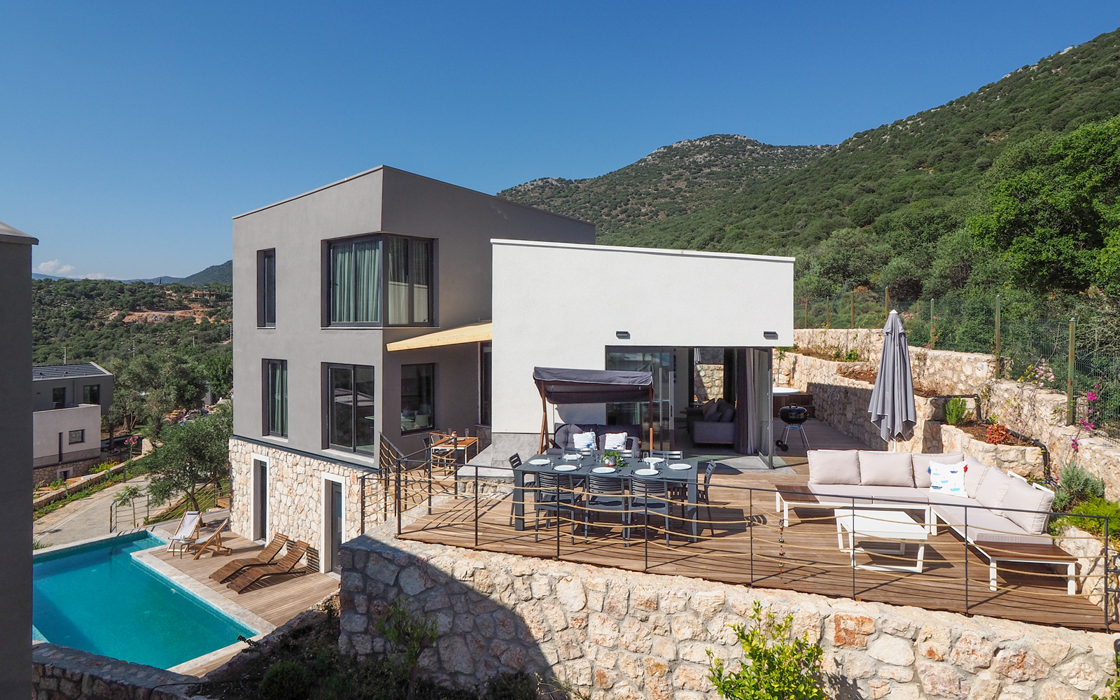 Villas in peaceful locations