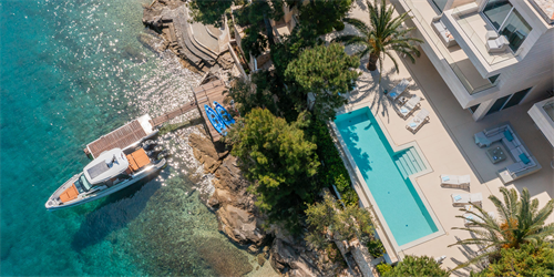 Villa Mila Croatia Jetty And Pool