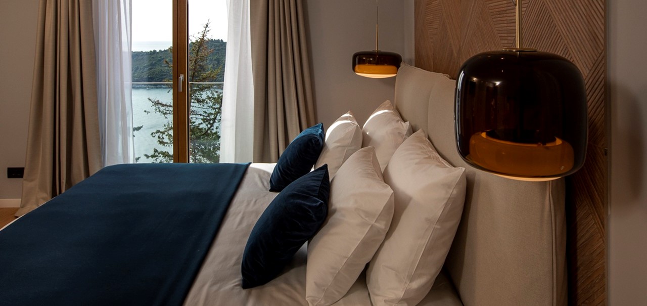 028 Villa Bellevue Dubrovnik Bedroom With Sea View 3