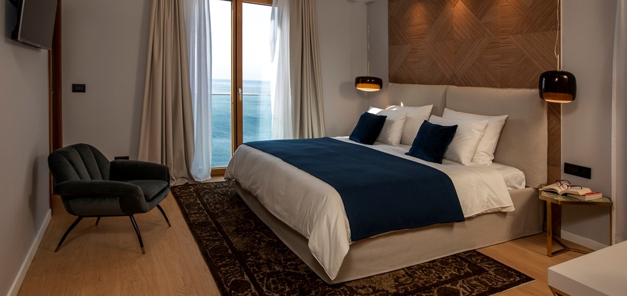 029 Villa Bellevue Dubrovnik Bedroom With Sea View 4