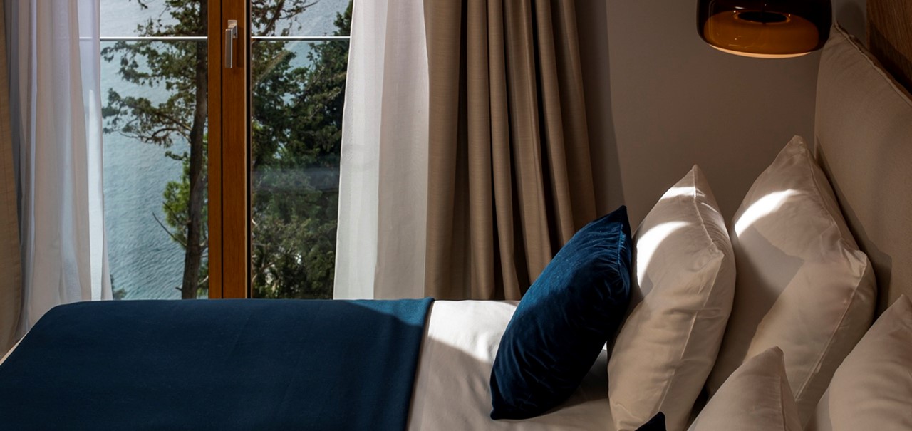 031 Villa Bellevue Dubrovnik Bedroom With Sea View