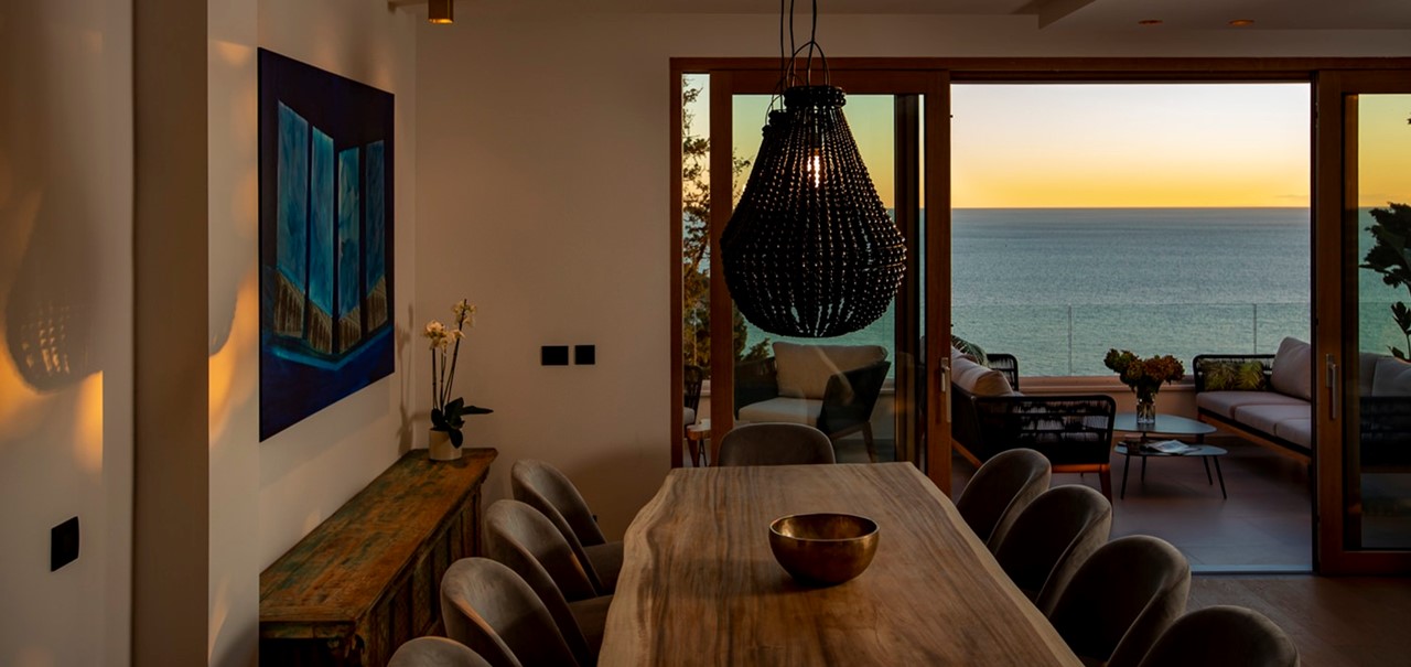 033 Villa Bellevue Dubrovnik Dining Room With View 1