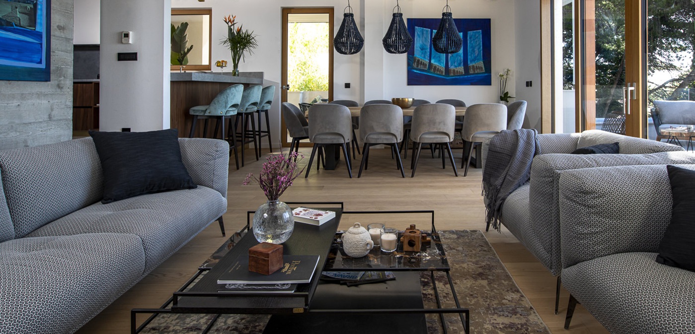 044 Villa Bellevue Dubrovnik Living Room