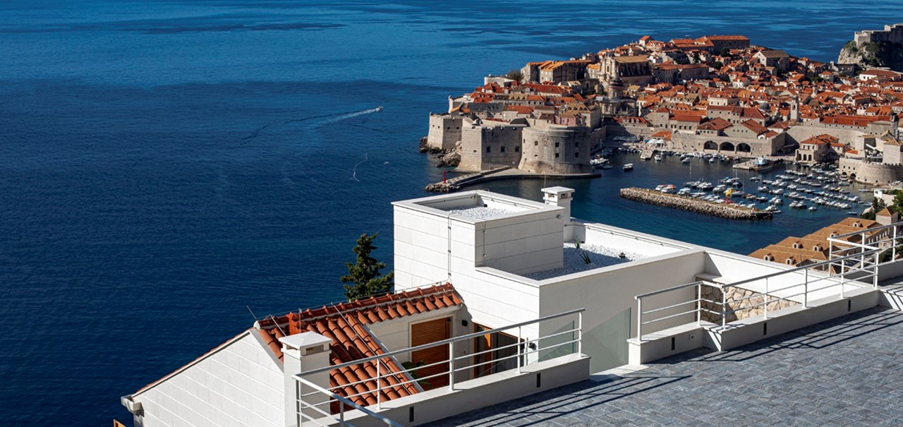 047 Villa Bellevue Dubrovnik Rooftop Parking With View 2