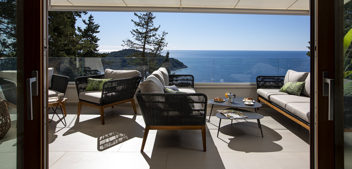 050 Villa Bellevue Dubrovnik Upper Terrace 2