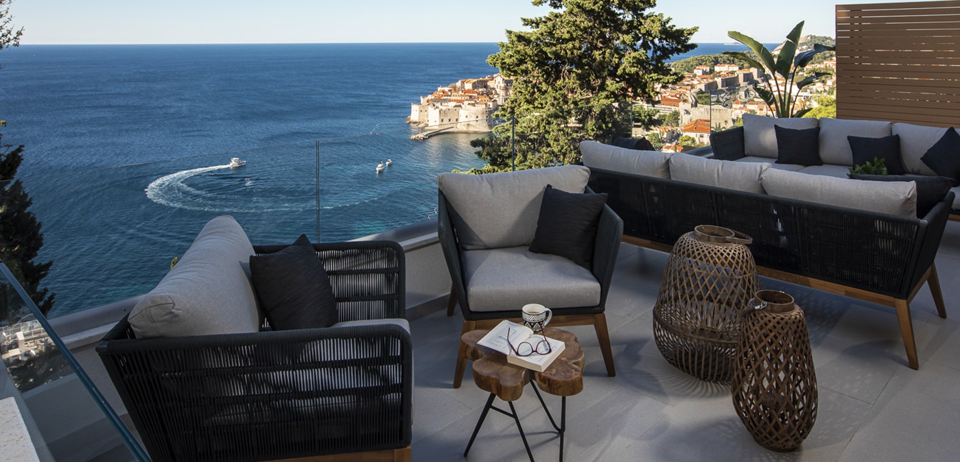 052 Villa Bellevue Dubrovnik Upper Terrace 4