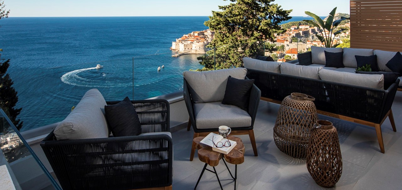 052 Villa Bellevue Dubrovnik Upper Terrace 4