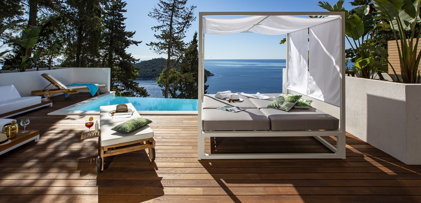 058 Villa Bellevue Dubrovnik View From Terrace 3