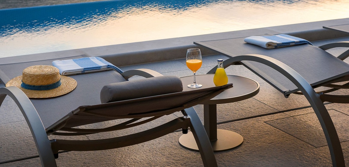 Outside Pool Terrace Villa 108 69