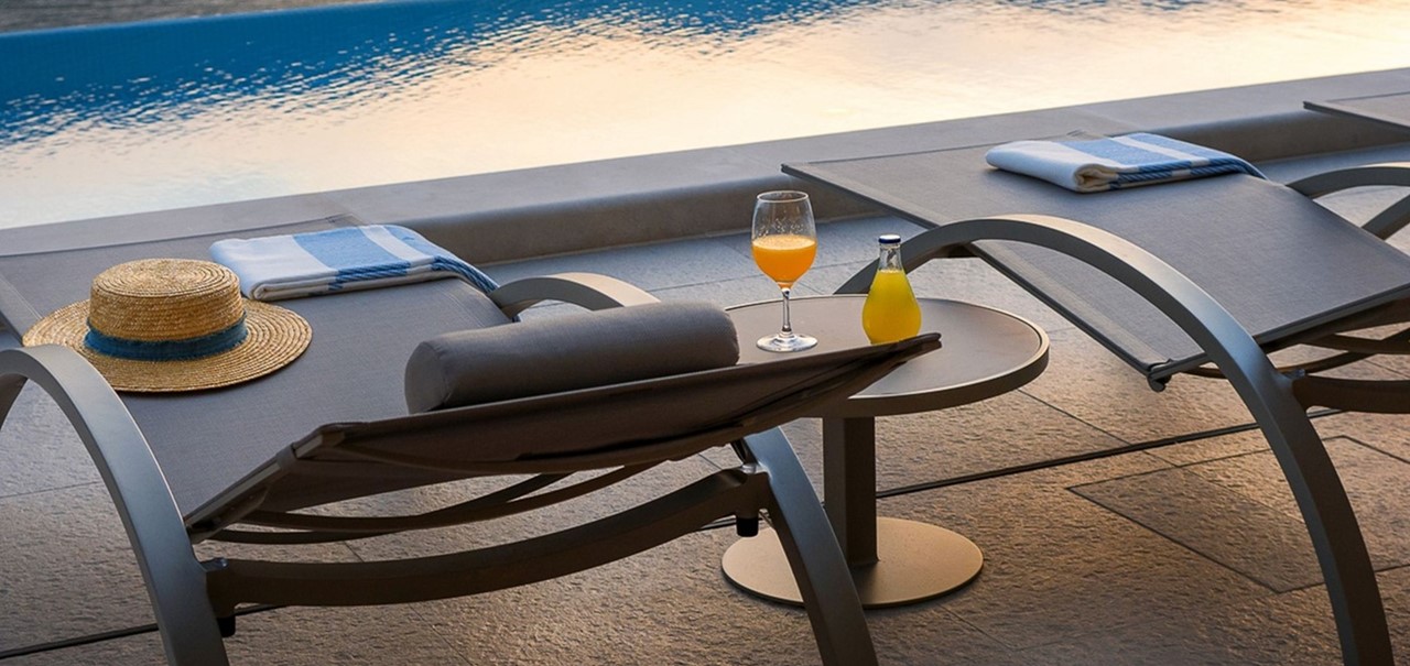 Outside Pool Terrace Villa 108 69