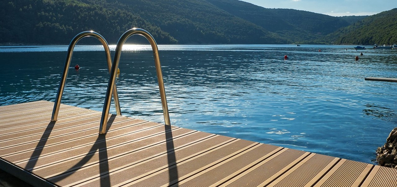 Outside Sea Access Villa 108 78