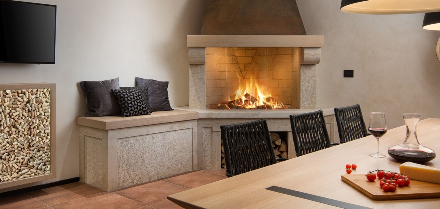 30 Dining Fire Place Villa Pula Horizon 121200 30