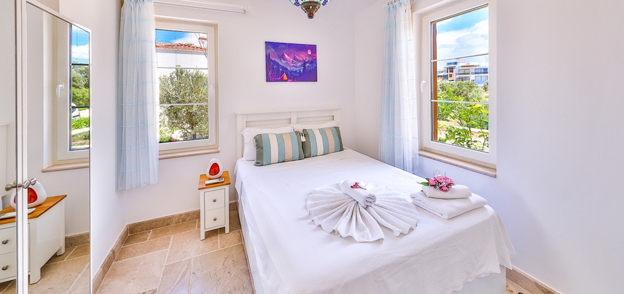 Villa Kalu Lavanta Kalkan Double Bedroom 8 KA0A000112