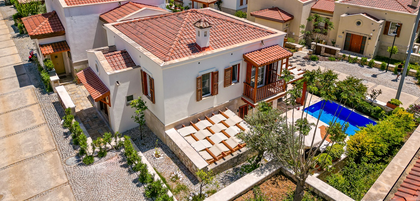 Villa Kalu Lavanta Kalkan Entrance And Pool Terrace KA0A0001129