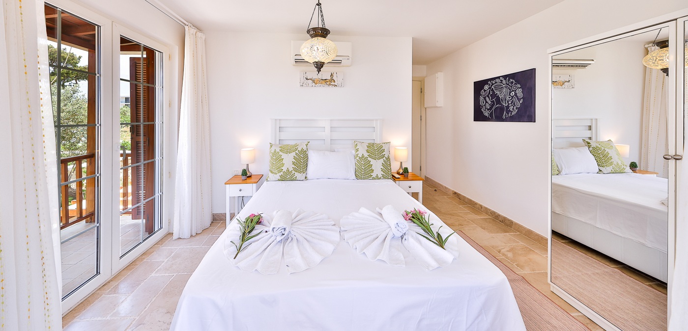 Villa Kalu Lavanta Kalkan Double Bedroom 4 KA0A00017